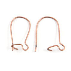 Stainless Steel Kidney Wire - Antique Copper