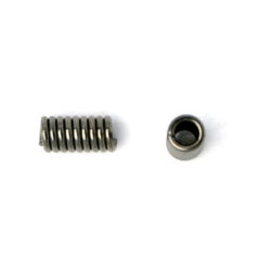 Cord Coil, 6x3mm Cord Coil with 2mm inside diameter - Gunmetal