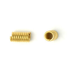 Cord Coil, 4mm Coil - Gold
