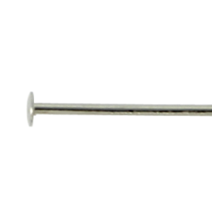 Headpin, Headpin 1.5" in 22 Gauge - Rhodium Plated Nickel Free