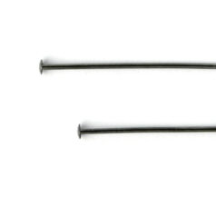Headpin, Headpin 3" in 20 Gauge - Gunmetal Plated