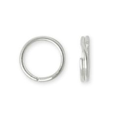 Split Ring, 5mm Ring in Sterling Silver .925