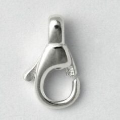 Sterling - 14mm Lobster Claw Clasp w/large collar