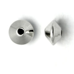 Sterling - 4.6mm Rombo Bead