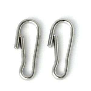Clasp, 13x5mm Lanyard Clasp Snap Hook - Nickel