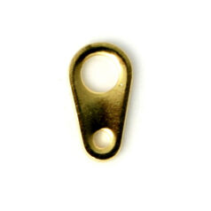 Links, 9x5mm Links for Clasps - Gold Plated Brass