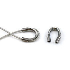 Wire Protector, 4x4mm Wire Protector in Tube with 0.5mm inside diameter - Gunmetal Plated Brass