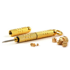 Screw Crimp Kit Gold - 1 screwdriver, 10 crimps, 6 screws