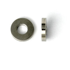 Bead, 7x1.5mm Spacer - Nickel