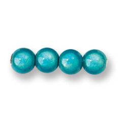 Bead Miracle Japanese 6mm (hole size 1.6mm)  - Turquoise