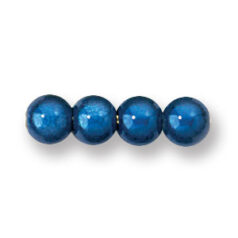 Bead Miracle Japanese 6mm (hole size 1.6mm)  - Royal