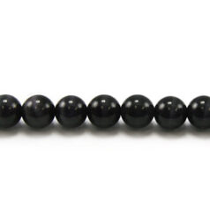 4mm Round - Black