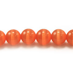 6mm Round - Dark Orange