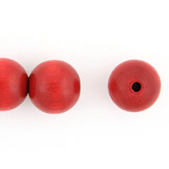 6mm Round  - Red