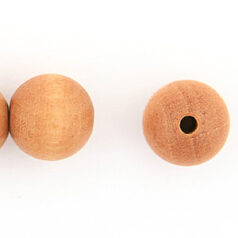 8mm Round - Light Brown