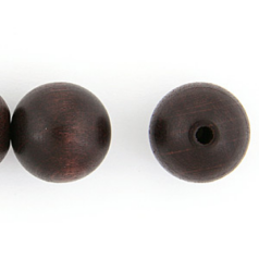 8mm Round - Dark Brown