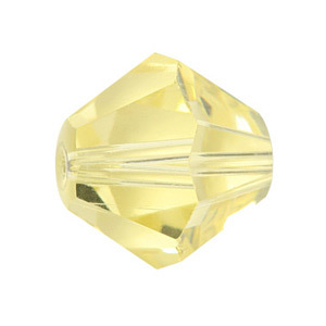 Helenski Crystal  Art.8001 8mm Bicone -  Jonquil