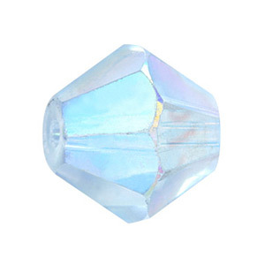 Bead, Helenski Crystal Art.8001 8mm Bicone - Alexandrite AB