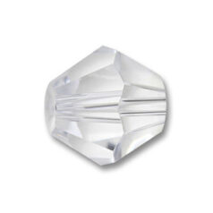 Bead, Helenski Crystal Art.8001 6mm Bicone - Crystal