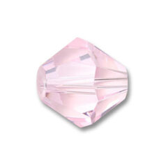 Helenski Crystal  Art.8001 5mm Bicone -  Rosaline Pink