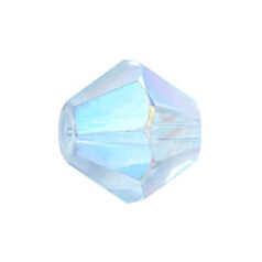 Bead, Helenski Crystal Art.8001 5mm Bicone - Alexandrite AB