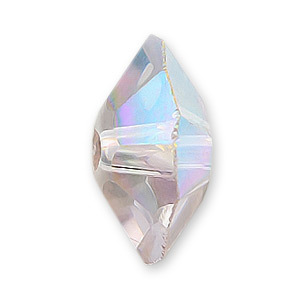 Bead, Helenski Crystal Art.8012 3x6mm Donut - Alexandrite AB