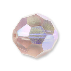 Bead, Helenski Crystal Art.8030 6mm Round - Alexandrite AB