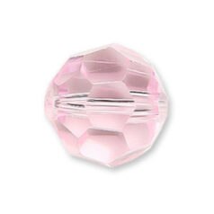 Bead, Helenski Crystal Art.8030 4mm Round - Rosaline Pink