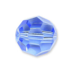 Bead, Helenski Crystal Art.8030 4mm Round - Light Sapphire