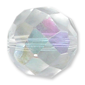 Bead, Helenski Crystal Art.8032 10mm Round - Crystal AB