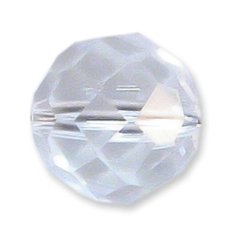 Genuine Crystal Round Faceted Bead -  Art.8032 - 6mm - Hole Size: 0.9mm - Crystal