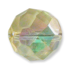Bead, Helenski Crystal Art.8032 6mm Round - Jonquil AB