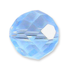 Bead, Helenski Crystal Art.8032 4mm Round - Light Sapphire AB