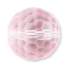 Bead, Helenski Crystal Art.8035 12mm Round - Rosaline Pink