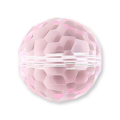 Bead, Helenski Crystal Art.8035 10mm Round - Rosaline Pink