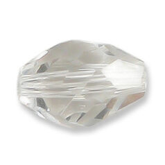 Bead, Helenski Crystal Art.8040 11x8mm Oval - Crystal