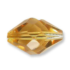 Bead, Helenski Crystal Art.8040 11x8mm Oval - Light Topaz