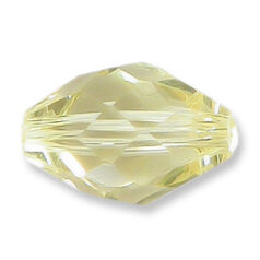 Bead, Helenski Crystal Art.8040 11x8mm Oval - Light Siam AB