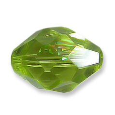 Bead, Helenski Crystal Art.8040 11x8mm Oval - Light Olivine