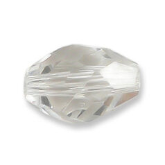 Bead, Helenski Crystal Art.8040 9x6mm Oval - Crystal