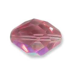 Bead, Helenski Crystal Art.8040 9x6mm Oval - Alexandrite AB