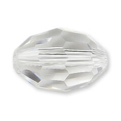 Bead, Helenski Crystal Art.8045 11x8mm Oval - Crystal
