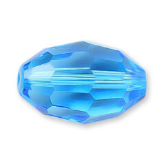 Bead, Helenski Crystal Art.8045 11x8mm Oval - Aquamarine