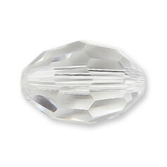 Bead, Helenski Crystal Art.8045 9x6mm Oval - Crystal