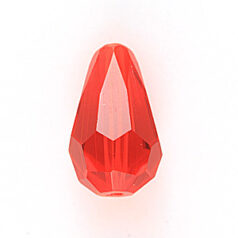 Bead, Helenski Crystal Art.8120 13x9mm Teardrop - Light Siam