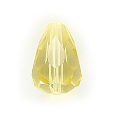 Bead, Helenski Crystal Art.8120 13x9mm Teardrop - Jonquil