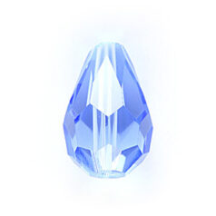 Bead, Helenski Crystal Art.8120 13x9mm Teardrop - Light Sapphire