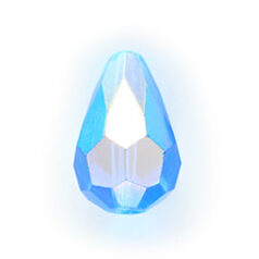Genuine Helenski Crystal, Art.8120 13x9mm Teardrop - Aquamarine AB