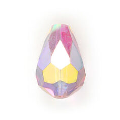 Bead, Helenski Crystal Art.8120 13x9mm Teardrop - Alexandrite AB