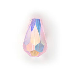 Bead, Helenski Crystal Art.8120 11x7mm Teardrop - Rosaline AB
